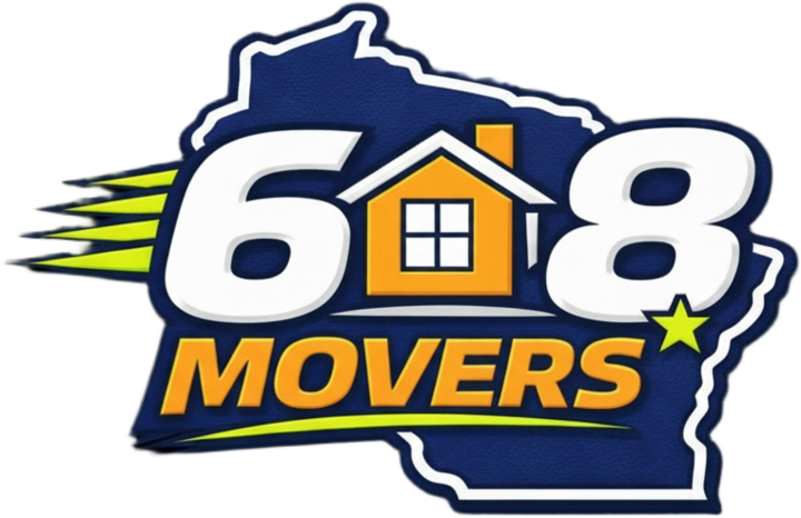 608 Movers official business logo